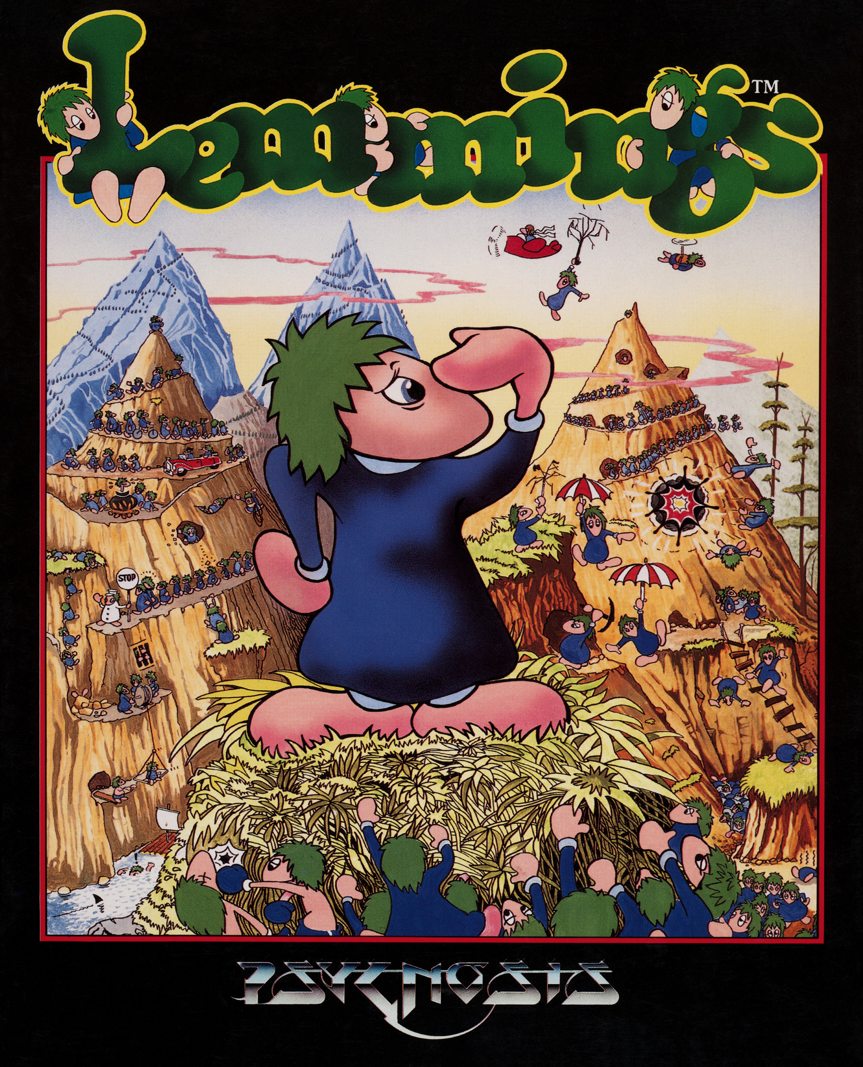 Lemmings — box art